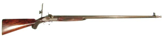 Original match rifle by Charles Ingram of Glasgow