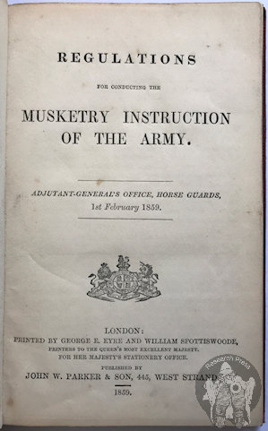 Musketry Instruction 1859