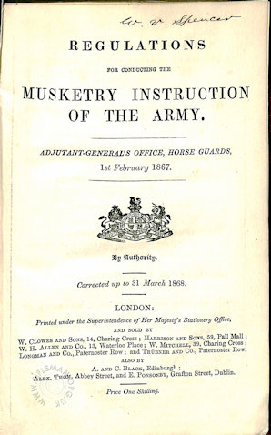 Musketry Instruction 1867