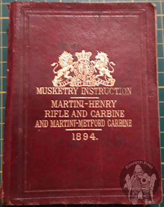 Musketry Instruction 1894